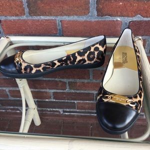 New Calf-Hair Michael Khors Lainey Ballet Flats